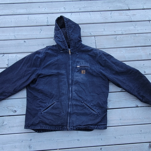 Carhartt Jacket J141 BLK, Size XXLT. - Picture 1 of 14